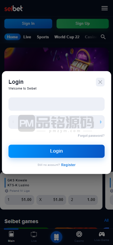 seiBet海外在线电子游戏源码：开源支持二次开发 | 完整版可用