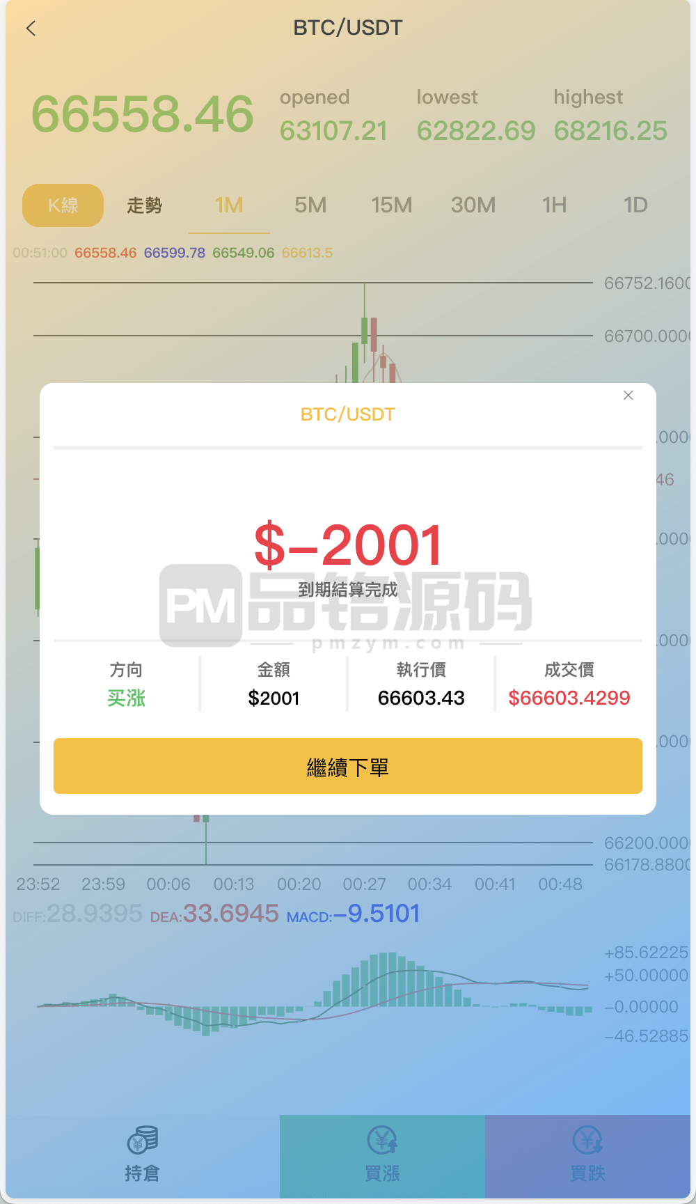 海外微盘交易所源码：多语言版 | 外汇秒合约·风控系统（PHP开源）·质押理财