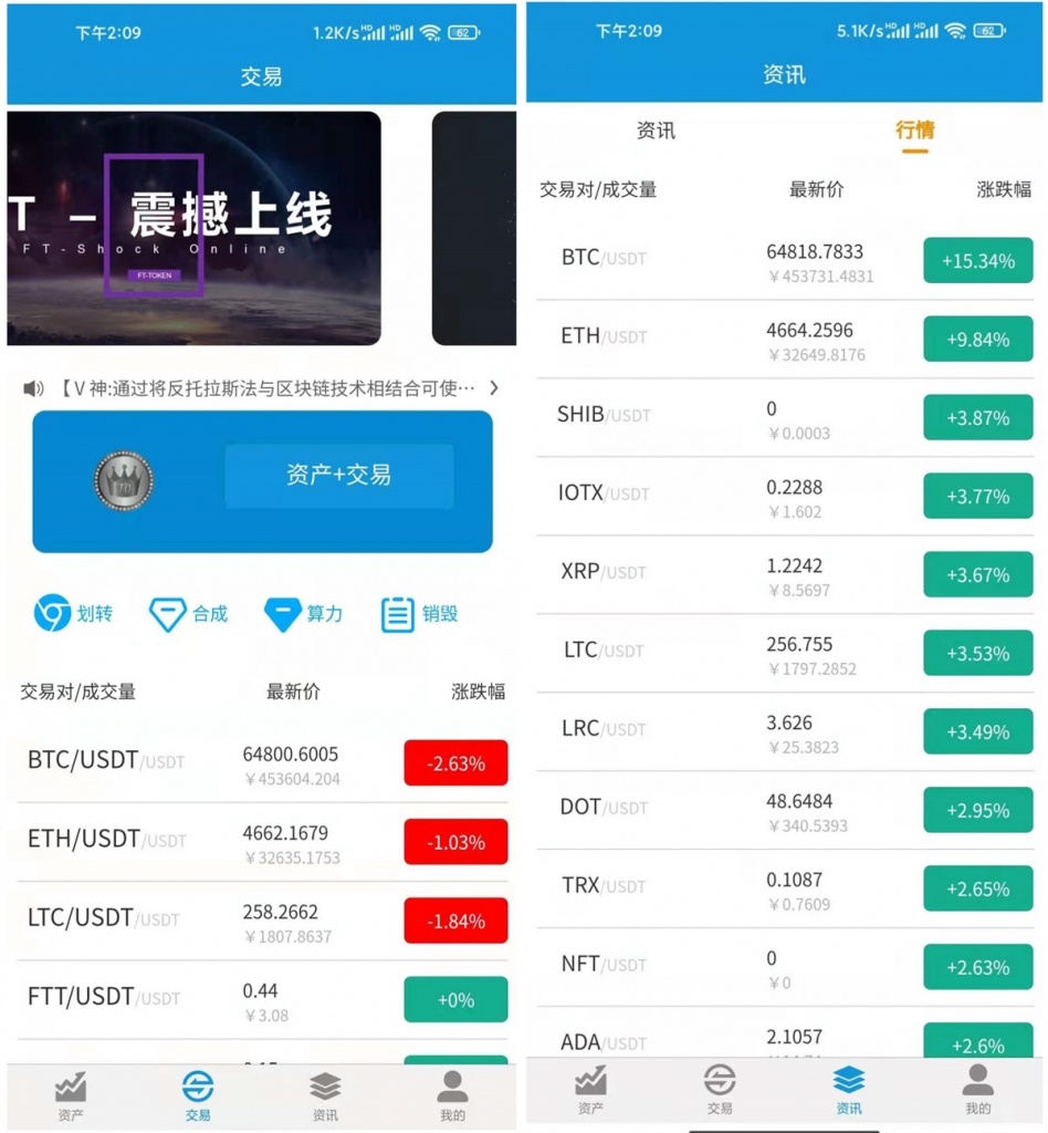 FORTAI区块交易中心 | FT