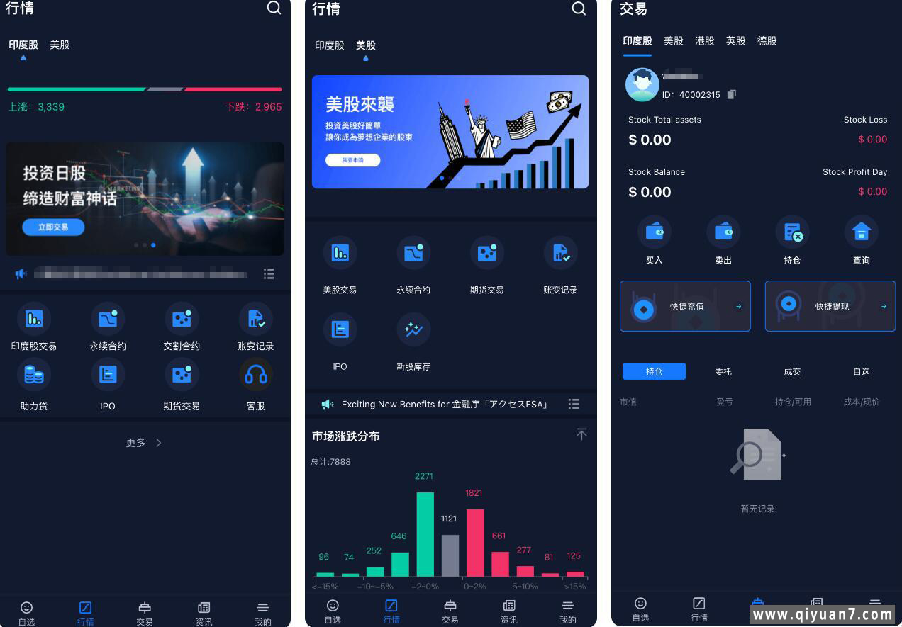 十三国多语言美股印度股源码综合交易所前端uniapp纯源码 后端Java纯源码