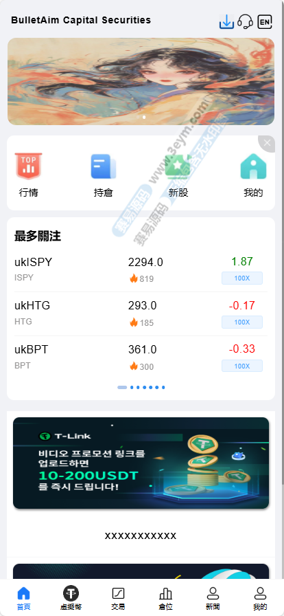 全开源JAVA股票系统源码 | 指数源码|美股源码|外汇源码