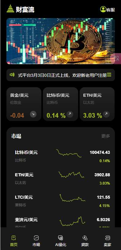 全网最新WealthFlow多语言交易所源码 质押 期货 借贷 美股 加密货币 外汇
