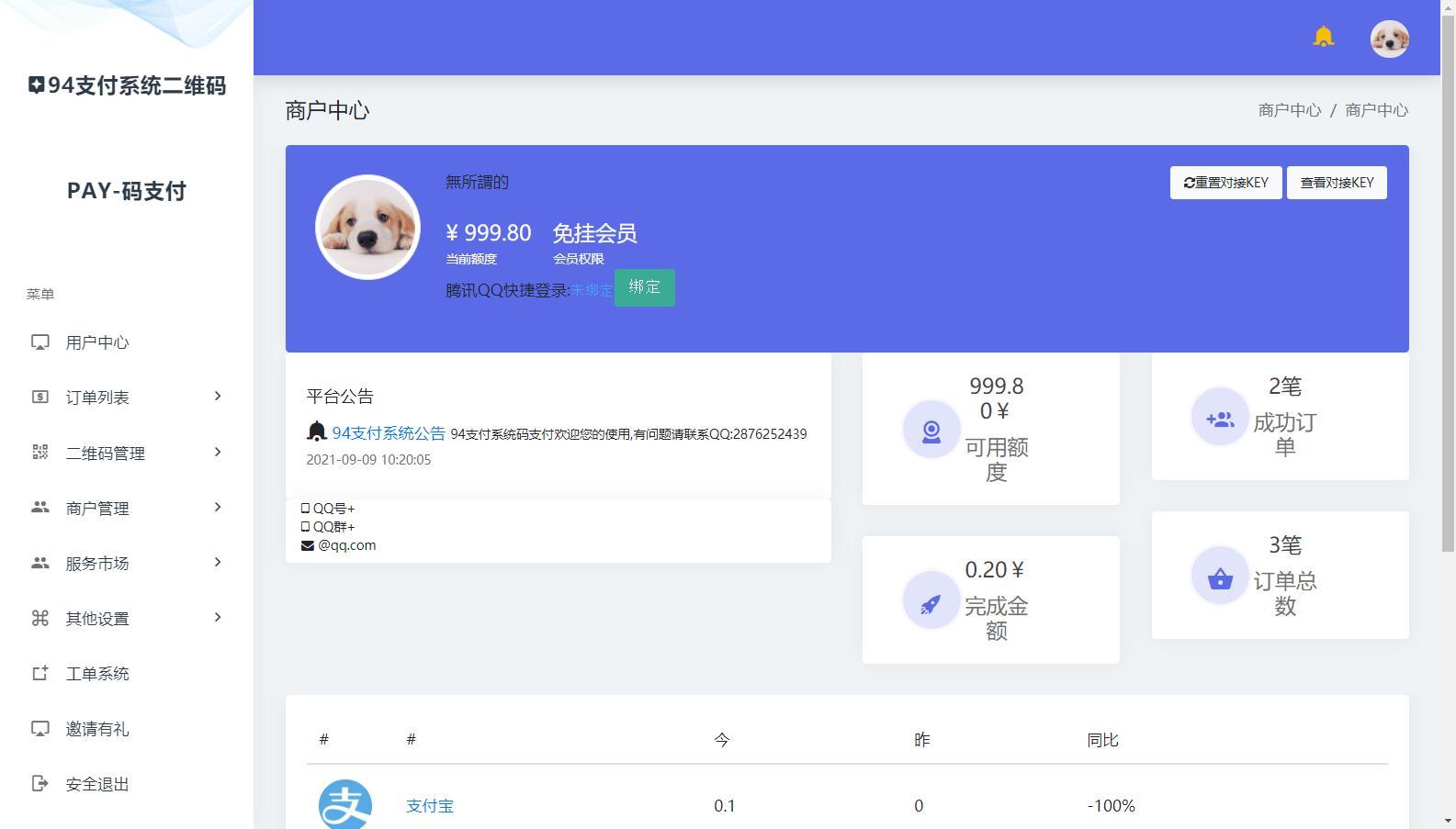 三网码支付系统源码 | 有云端源码·有PC软件·三网免挂