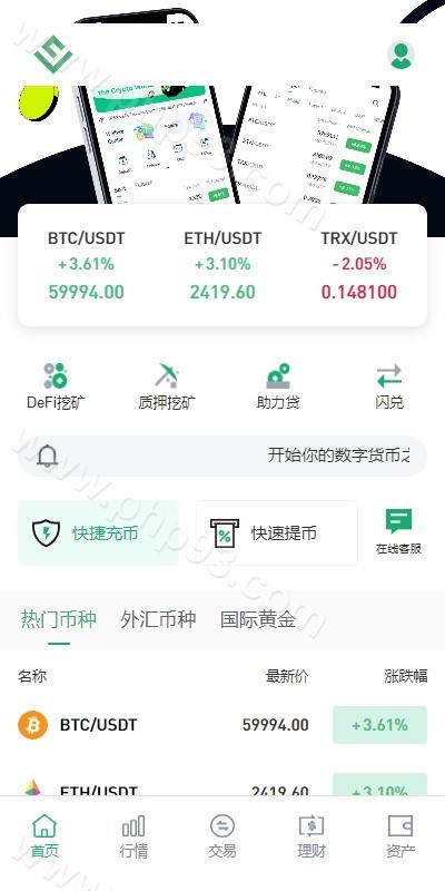 多语言JAVA交易所源码 | 修复版|质押借贷|U本位