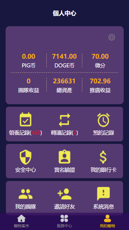 养宠物理财系统源码华登区块狗 | 十二生肖·区块宠物养成系统·区块猫·区块熊