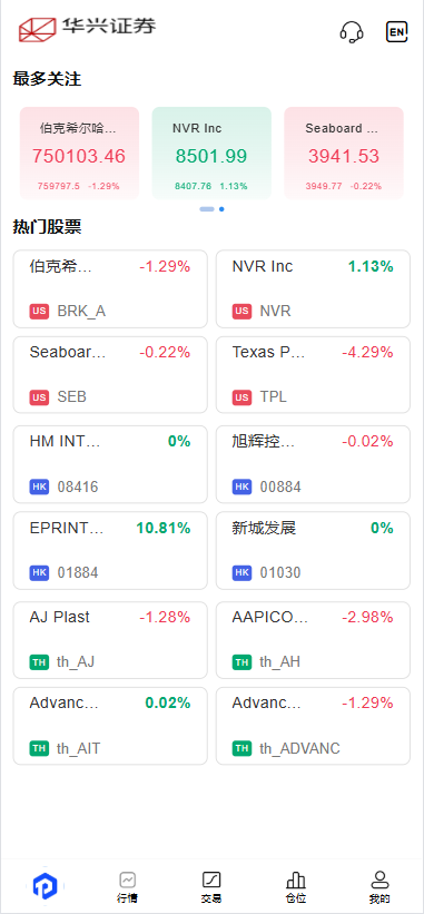 华兴证券A股系统源码 – Java后端与VUE前端集成的新股功能与股票交易平台