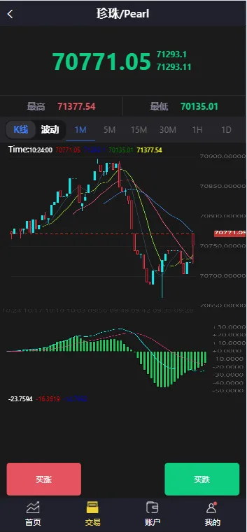 实测商用香港十大贵金属交易系统源码 微交易交易平台 微交易平台 附含教程