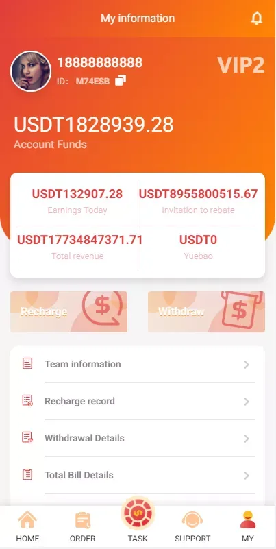 新UI多语种抢单任务系统/海外任务系统源码+订单自动匹配系统