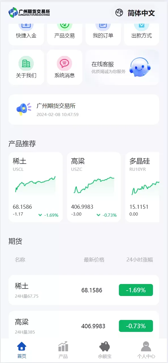 修复K线时间不对多语种广州期货系统微交易微数字资产平台源码