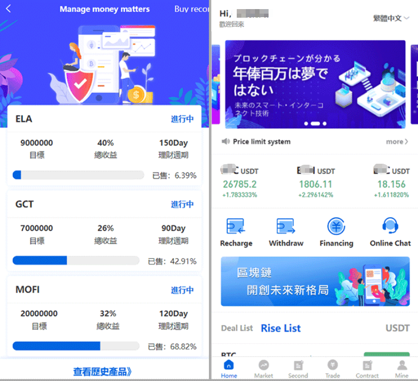 Hotcoin多语言区块链交易所源码 币币合约秒合约系统 质押理财平台