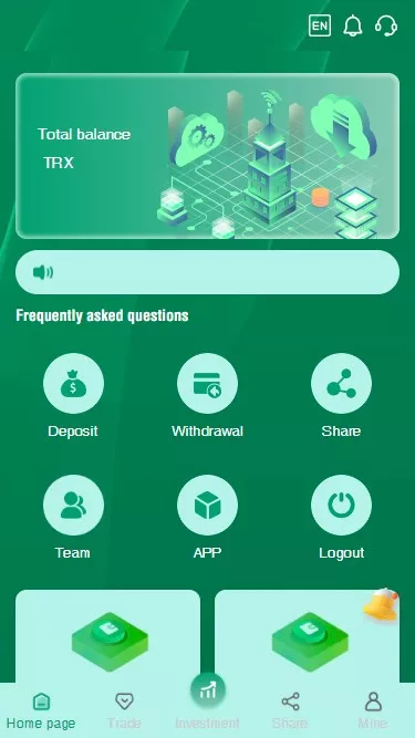【多语言TRX投资理财系统】波场trx自动归集钱包+区块链投资源码