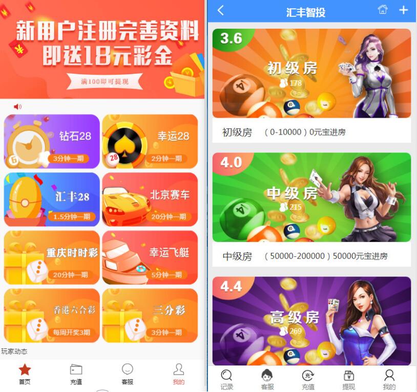 幸运28系统源码汇丰理财 | 支持二次开发