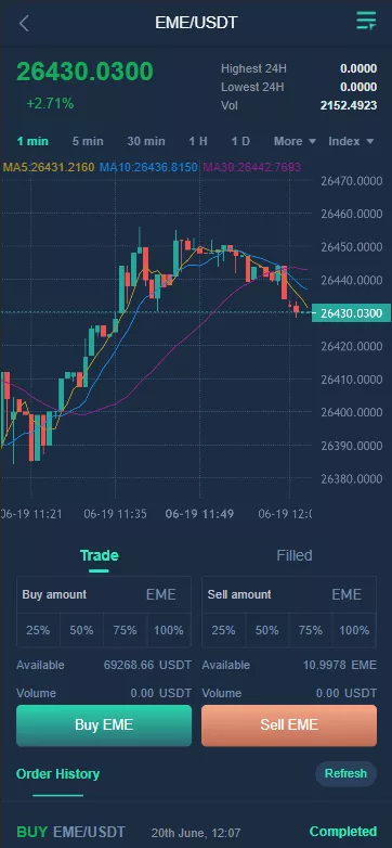 【多语言区块链交易所源码】EME交易所+期权交易+申购+币币秒合约交易所+带搭建教程