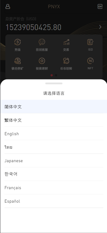 功能完整可运营版 PNYX 多语种数字资产平台源码｜Vue 前端纯源码｜合约交易｜期权交易｜币币交易区交易｜杠杆交易｜矿机系统矿池｜锁仓系统矿池｜NFT功能 盲盒功能｜双币理财