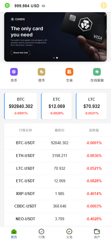 国际化微交易/虚拟币交易外汇交易/时间盘/微型盘系统