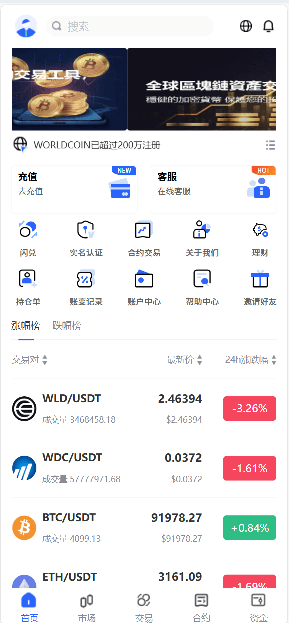 java交易所全开源多语言数字货币交易所 采用VUE和Java开发 代理分销模式 永续合约